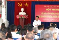 Thường trực Quận ủy Lê Chân: Đối thoại với đại biểu nhân dân 2 phường An Dương và Lam Sơn