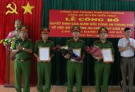 CAH Kiến Thụy: Bố trí Công an chính quy đảm nhiệm chức danh Công an xã