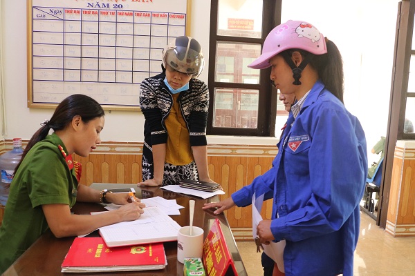 CAQ Kiến An tiếp nhận đơn thư, kiến nghị của nhân dân