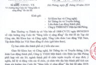 Hưởng ứng Cuộc thi “Sáng kiến vì cộng đồng” lần thứ III