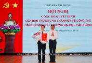 Chuẩn y Bí thư Đảng ủy Trường Đại học Hải Phòng
