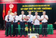 Đồng chí Nguyễn Đức Cảnh được bầu giữ chức vụ Chủ tịch HĐND huyện Vĩnh Bảo