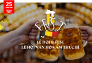 Lễ hội văn hóa ẩm thực Bỉ diễn ra tại Cung Văn hóa Lao động hữu nghị Việt Tiệp từ ngày 25 đến 27-10