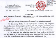 Hải Phòng: Tình hình kinh tế – xã hội 9 tháng, nhiệm vụ và giải pháp Quý IV năm 2019