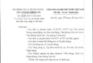 Rà quét, xử lý, bóc gỡ chiến dịch tấn công mạng có chủ đích quy mô lớn