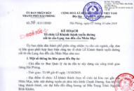 Tổ chức Lễ Khánh thành tuyến đường nối từ cầu Lạng Am đến cầu Nhân Mục