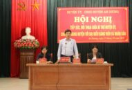 Bí thư Huyện ủy, Chủ tịch UBND huyện An Dương đối thoại với đại biểu đảng viên và nhân dân 