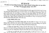 Hưởng ứng “Ngày thế giới tưởng niệm các nạn nhân tử vong vì tai nạn giao thông” năm 2019