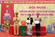 Ra mắt mô hình liên kết bảo đảm an ninh trật tự, giao thông và môi trường bến phà Rừng