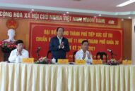 Bí thư Thành ủy Lê Văn Thành tiếp xúc cử tri huyện Cát Hải