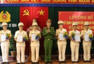 Phòng Cảnh sát Cơ động, CATP: Công bố quyết định bố trí chỉ huy các đơn vị trực thuộc