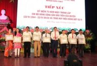 Huyện Kiến Thụy kỷ niệm 75 năm Ngày thành lập Chi bộ Đảng đầu tiên