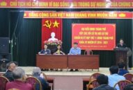 Đại biểu HĐND TP tiếp xúc cử tri nơi cư trú tại phường Anh Dũng