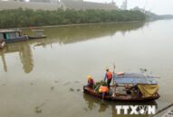 Khắc phục sự cố tràn dầu tại Công ty Ximăng Chinfon Hải Phòng