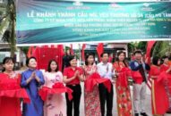 Thêm 2 cây “Cầu nối yêu thương” được khánh thành tại Hải Phòng