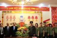 Lãnh đạo Công an thành phố chúc mừng ngày Nhà giáo Việt Nam