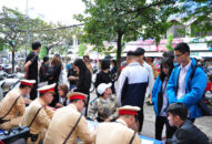 Phòng CSGT đường bộ – đường sắt ra quân xử lý 87 học sinh, sinh viên vi phạm trật tự an toàn giao thông đường bộ