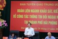 Nâng cao hiệu quả công tác thông tin đối ngoại