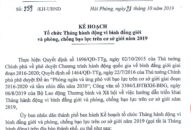 Tháng hành động vì bình đẳng giới và phòng, chống bạo lực trên cơ sở giới năm 2019