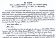 Triển khai Đề án “Hỗ trợ học sinh, sinh viên khởi nghiệp đến năm 2025”