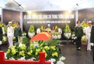 Tổ chức trọng thể Lễ tang Trung tướng Đặng Kinh