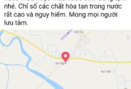 Xử lý vụ việc đăng tải thông tin “nước máy cầu Nguyệt đang rất nguy hiểm” trên Mạng xã hội