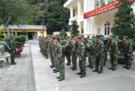 Ban CHQS huyện Cát Hải: Hành quân dã ngoại kết hợp làm công tác dân vận