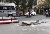 Nhiều công trình cải tạo đường “làm không gọn, dọn không sạch”: Nguy cơ mất an toàn giao thông