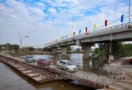 Khánh thành và đưa vào khai thác, sử dụng cầu sông Hóa: Mở rộng liên kết giao thông liên vùng phía Nam thành phố