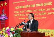Hải Phòng mong muốn, trân trọng sự quan tâm, cổ vũ của báo chí trong sự nghiệp phát triển thành phố