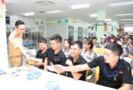 Tuyên truyền an toàn giao thông cho hơn 1000 công nhân  Khu công nghiệp VSIP