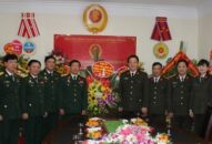 Lãnh đạo CATP thăm, chúc mừng Hội Cựu chiến binh thành phố