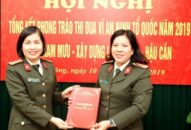 Khối Tham mưu – Xây dựng lực lượng – Hậu cần CATP: Tổng kết phong trào thi đua “Vì ANTQ” năm 2019