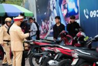 Lực lượng CSGT đường bộ – đường sắt: Ra quân thực hiện cao điểm bảo đảm trật tự an toàn giao thông