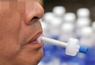 Lần đầu tiên kiểm tra ma túy bằng ống thổi nước bọt