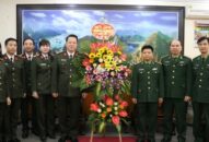 CATP chúc mừng Bộ đội Biên phòng thành phố nhân kỉ niệm 75 năm Ngày thành lập QĐND Việt Nam