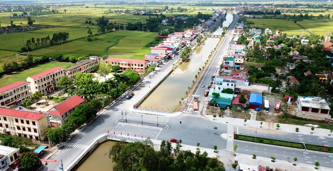 Cơ sở hạ tầng huyện Vĩnh Bảo được đầu tư khang trang, góp phần thay đổi bộ mặt huyện