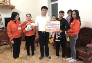 Hỗ trợ 183 triệu đồng gia đình công nhân tử vong tai nạn giao thông