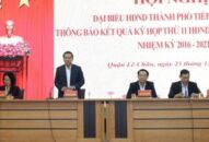 Phó chủ tịch UBND thành phố Nguyễn Văn Thành tiếp xúc cử tri tại quận Lê Chân