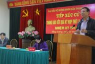 Cử tri kiến nghị đẩy nhanh tiến độ dự án đường Đông Khê 2