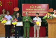 Sơ kết mô hình “Bảo đảm ANTT cụm địa bàn giáp ranh 6 xã 2 huyện An Lão – Kiến Thụy”: Biểu dương 10 tập thể, cá nhân xuất sắc