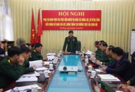 Đoàn công tác của Bộ Tư lệnh Thông tin liên lạc làm việc với Bộ CHQS thành phố Hải Phòng