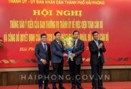 Tiếp nhận, bổ nhiệm Phó Trưởng ban Ban Quản lý khu kinh tế Hải Phòng