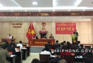 HĐND huyện Tiên Lãng khóa XVIII tổ chức kỳ họp thứ 10: Tổng giá trị sản xuất năm 2019 tăng 11,7%