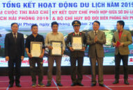 Ngành Du lịch Hải Phòng tổng kết công tác năm, trao giải cuộc thi báo chí và ảnh du lịch Hải Phòng 2019