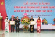 Trường THPT Nguyễn Đức Cảnh: Ngôi trường THPT đầu tiên được công nhận trường chuẩn quốc gia của huyện Kiến Thụy