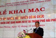 Khai mạc kỳ thi tuyển công chức thành phố Hải Phòng năm 2019