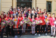 Vinh danh Đoàn Thể thao Hải Phòng tham dự SEA Games 30 tại Philippines