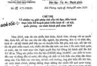 Nhiệm vụ giải pháp chủ yếu thực hiện kế hoạch  phát triển kinh tế – xã hội năm 2020
