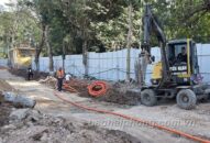 Hoàn thiện dải công viên trung tâm trước Tết Nguyên đán